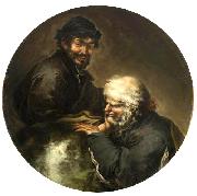 Heraklit und Demokrit Salvator Rosa